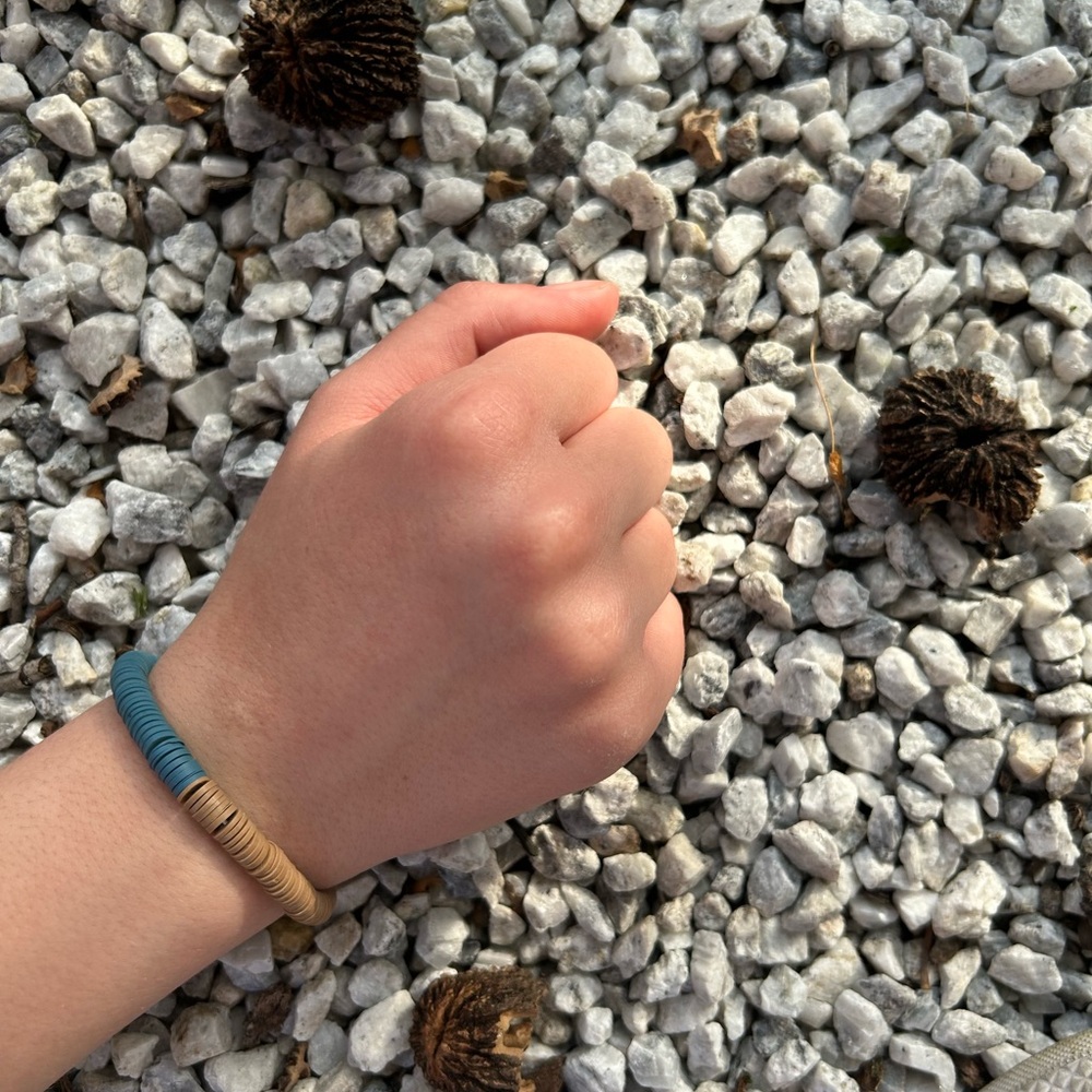 Earth and water bracelet🤎💙
